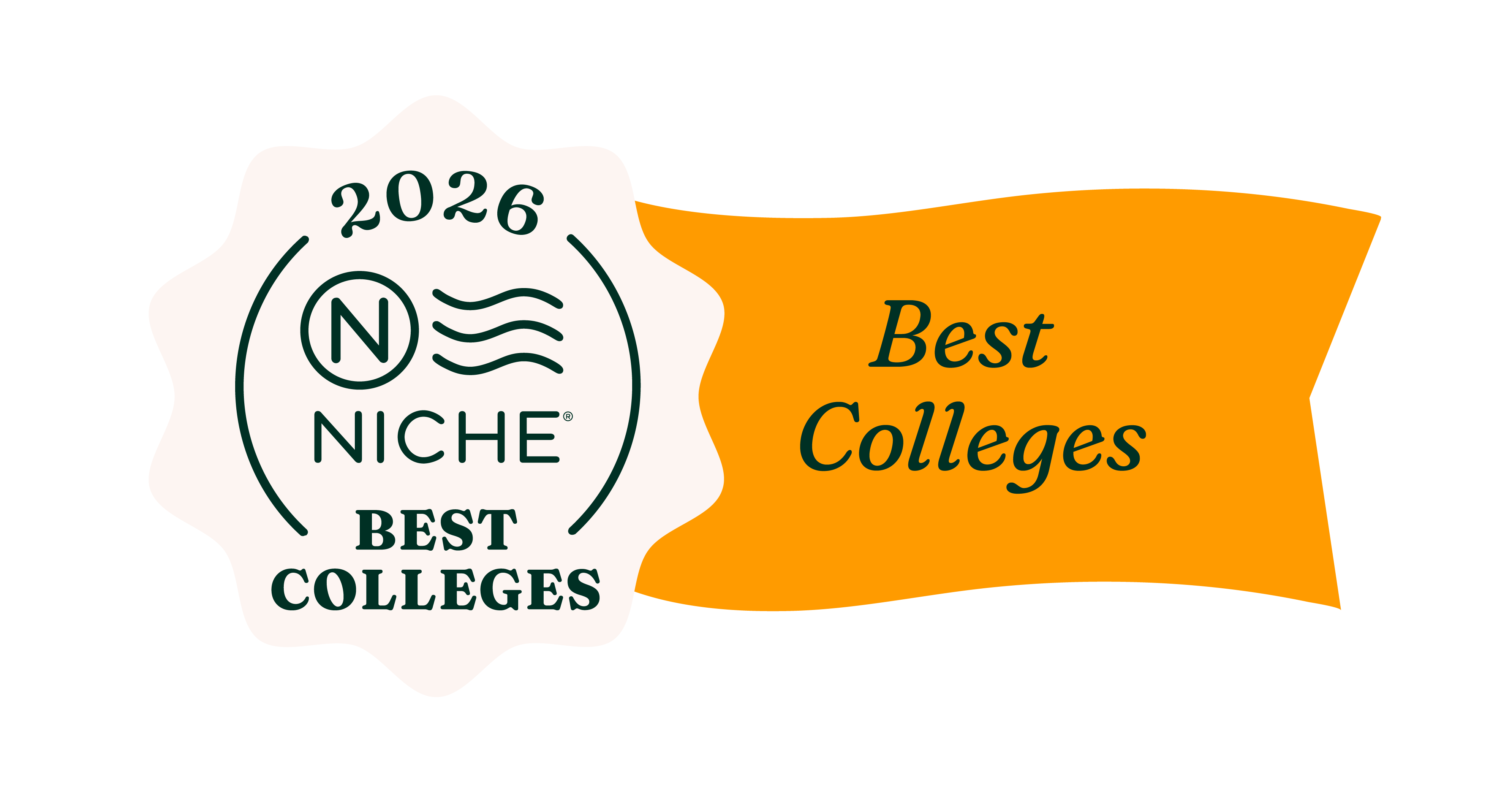 2026 Niche Best Colleges Badge
