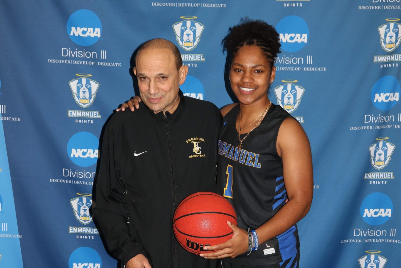 Andy and a former athlete